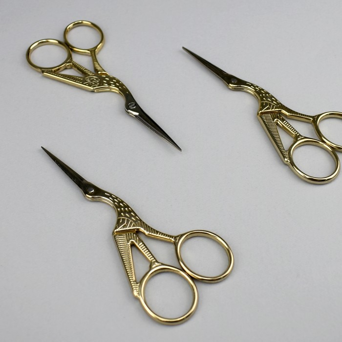 Ножиці для рукоділля НР-04/gold