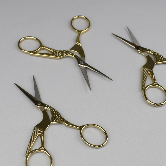 Ножиці для рукоділля НР-04/gold