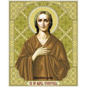 СМЄ Свята Марія Єгипетська. Схема для вишивки бісером