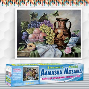 Алмазна вишивка (набір) "Натюрморт з амфорою" (DM-229)