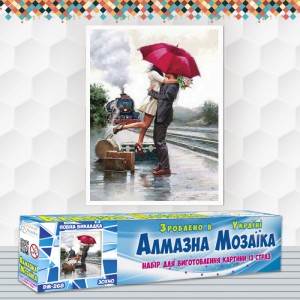 Алмазна вишивка (набір) "Довгоочікувана зустріч" (DM-268)