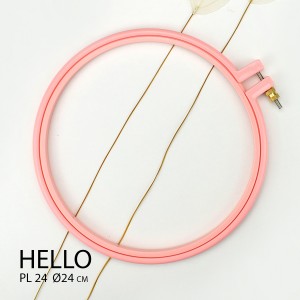 П'яльця пластикові HELLO PL24 пудрові