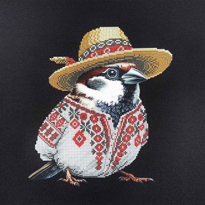 Квадрат "Горобець в вишиванці" КВ 3016 (КВ 3016)