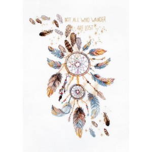 LETI 984 Не переставайте мріяти. Letistitch. Набір для вишивки хрестиком