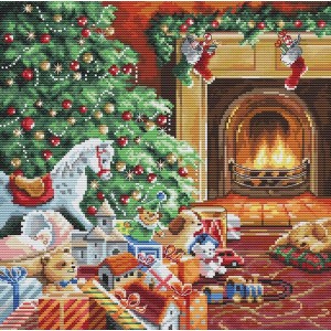 L8009 Cozy Christmas Набір для вишивки нитками Letistitch