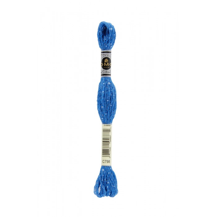C798 DMC Etoile Dark Delft Blue. Нитка для вишивання
