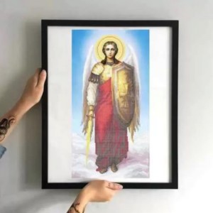 Схема картини Золота Підкова ЗПО-041 "Архангел Михаїл" для вишивання бісером на шовку