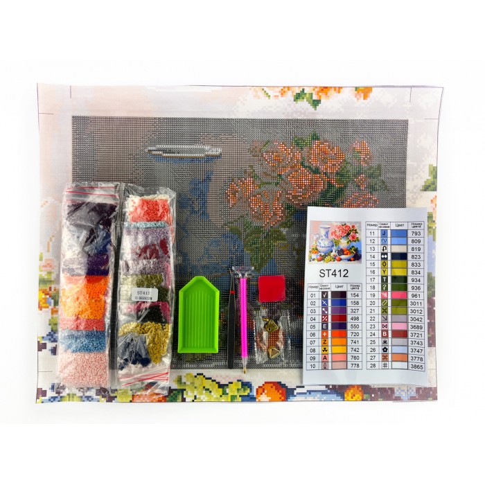 Алмазна мозаїка ColorArt 30х40 "Натюрморт" ST412
