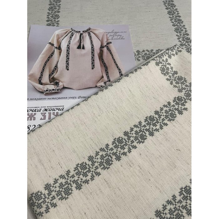 СЖ Е 314 (СвР). Заготовка жіночої сорочки для вишивки