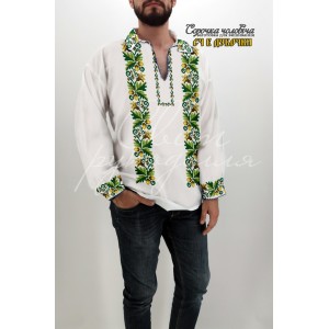 СЧ Є "Дубочки" (СвР) Заготовка чоловічої сорочки для вишивки