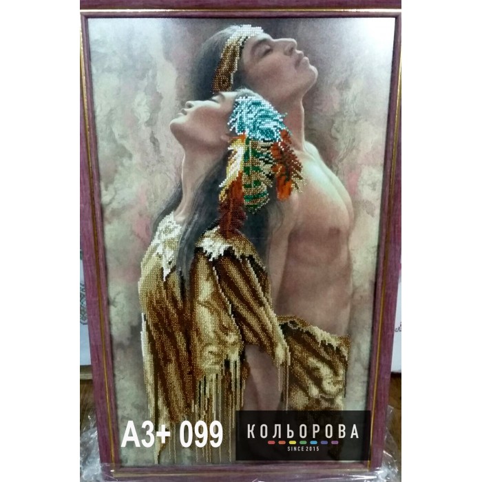 Картина для вишивки формату A3+ 099 "Ти і я"