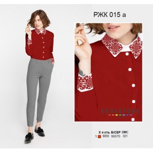 Жіноча комбінована сорочка РЖК-015А. Заготовка під вишивку