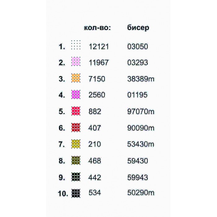 Триптих КМ-005 "Магічні сни" для вишивки бісером