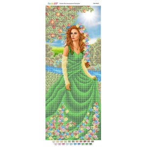 ПМ-4052 "Дівчина-літо". Схема для вишивки бісером