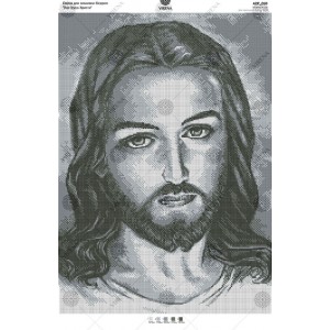 Схема для вишивки бісером "Лик Ісуса Христа" (А2Р-010)