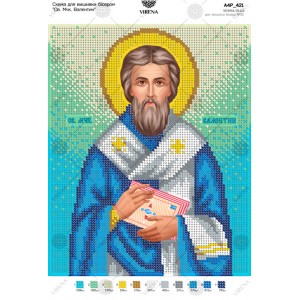 Схема для вишивки бісером "Св. Мчк. Валентин" (А4Р-421)