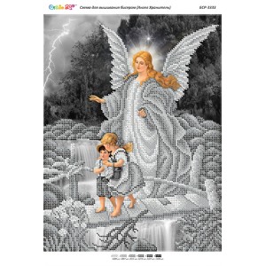 БСР-3333  Янгол-охоронець. Схема для вишивки бісером