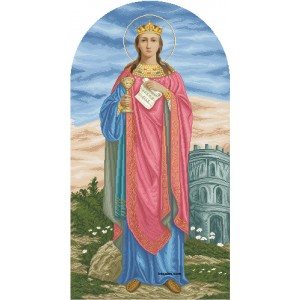 СВВ Свята Великомучениця Варвара. Схема для вишивки бісером