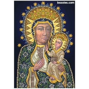 ЧБНБ Чернівецька Богородиця. Схема для вишивки бісером