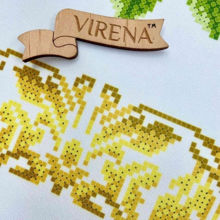 Рушник весільний великий "Червоні троянди з золотом" РВВ-059 (РВВ-059)