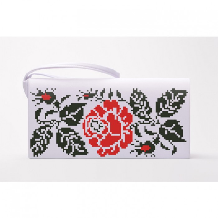 Заготовка клатча "Троянда" для вишивки бісером (КЛ071кБ1301)