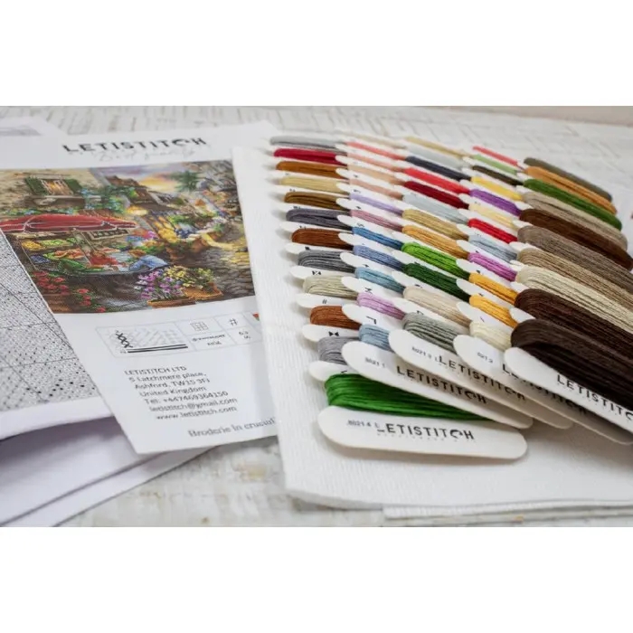 L8021 Ранній вечір в Авола. Letistitch. Набір для вишивки хрестиком