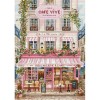 L9988 Luca-S Набір для вишивки рахунковим хрестиком - Sweet Parisian Street 19x27 см, Aida 16