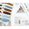 L9990 Luca-S Набір для вишивки рахунковим хрестиком - Christmas Trailer 30x42 см, Aida 16