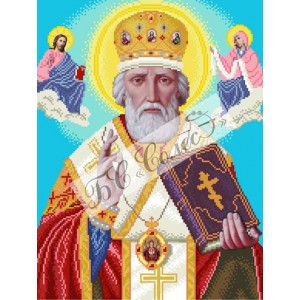 СМ Святий Миколай. Схема для вишивки бісером