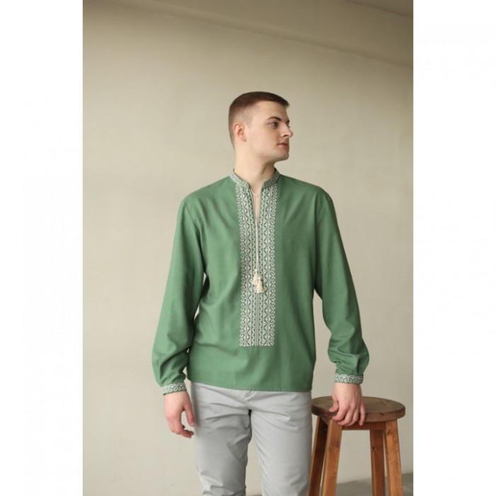 Заготовка чоловічої вишиванки "Лілея" (ЧЕ008лТнннн_265_263)