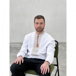 Заготовка чоловічої вишиванки "Лілея" (ЧЕ008лБнннн_266_228)