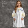 Плаття дитяче з рукавами (5-10 років) ПД-087. Заготовка під вишивку