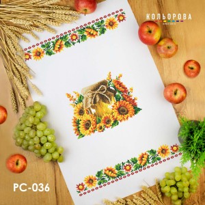 Спасівський рушник РС-036. Для вишивки бісером або нитками