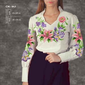 Жіноча сорочка СЖ-017. Заготовка під вишивку