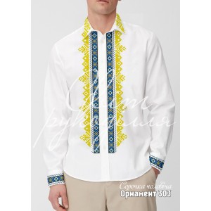 Заготовка на чоловічу сорочку 303