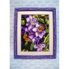 Алмазна вишивка (набір) "Метелики на квітах" (DM-311)