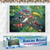 Алмазна вишивка (набір) "Карпи Кої" (DM-362)