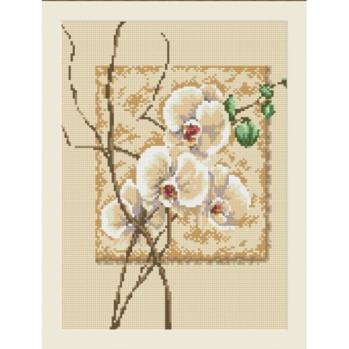 Алмазна мозаїка ColorArt 30х40 "Орхідея" ST404