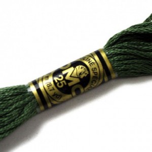 Муліне DMC 520. Нитки для вишивання