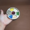 Міні органайзер для бісеру, намистин та іншої дрібниці Коробка з прозорою кришкою (060256)