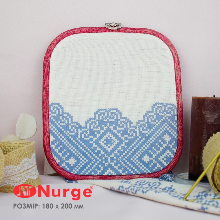 П'яльця Nurge 230-12 (180х200 мм.) червоні