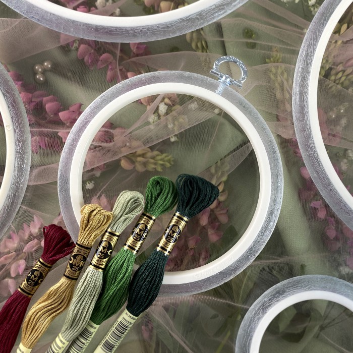 П'яльця Nurge 230-2 (135 мм.) прозорі