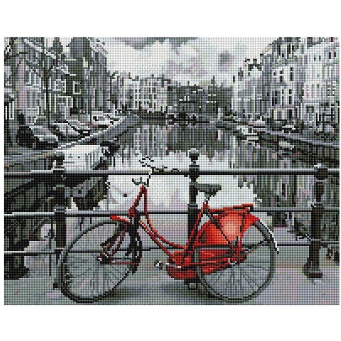 Алмазна мозаїка 40х50 "Велопрогулянка" SP065