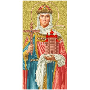 СРКО-В Свята Рівноапостольна Княгиня Ольга. Схема для вишивки бісером