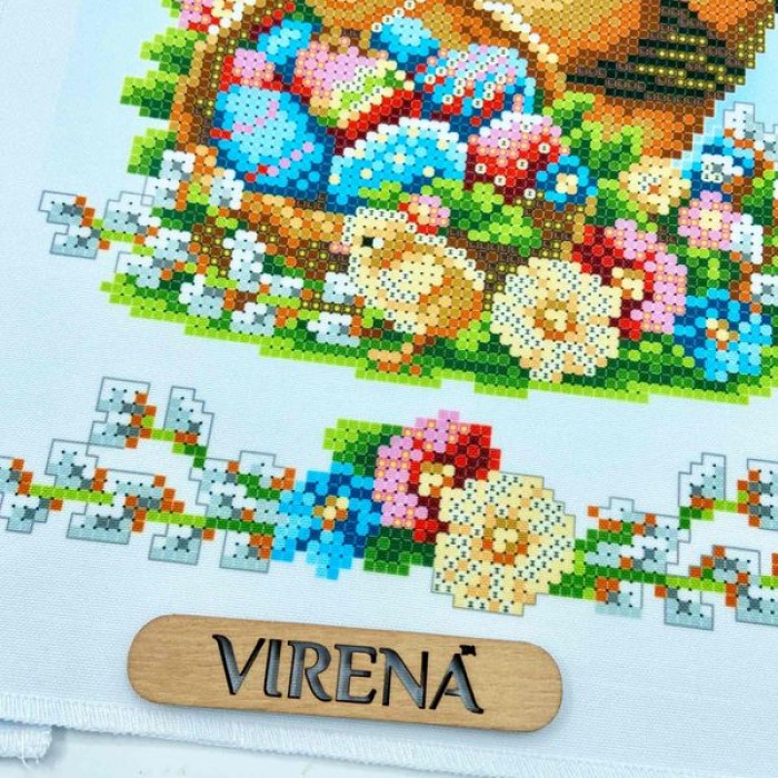 Рушник Великодній на кошик дитячий РКМ-064 (РКМ-064)