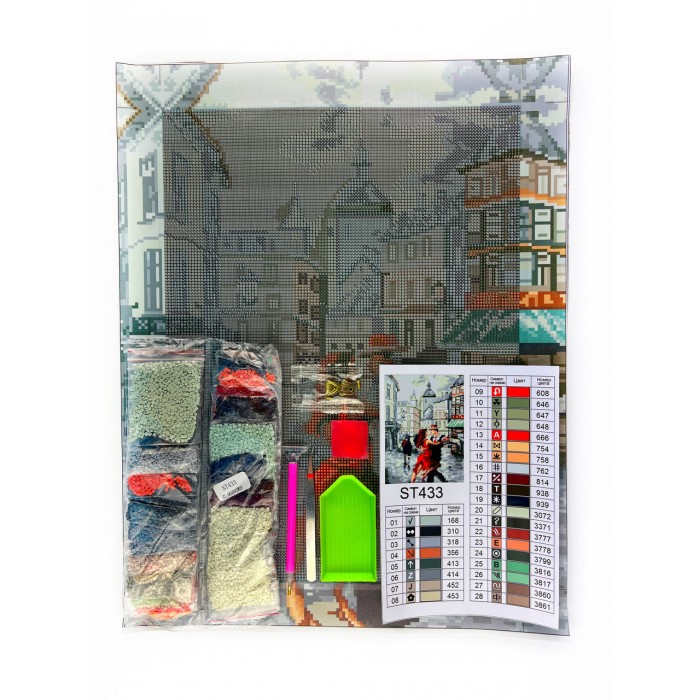 Алмазна мозаїка 30х40см ColorArt "Чуттєвий танець" ST433