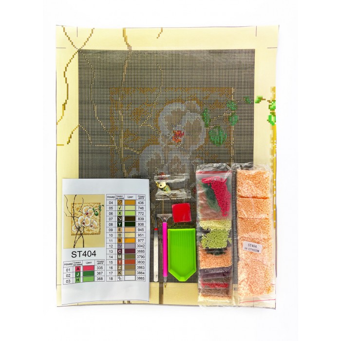 Алмазна мозаїка ColorArt 30х40 "Орхідея" ST404