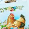 Рушник Великодній на кошик дитячий РКМ-064 (РКМ-064)