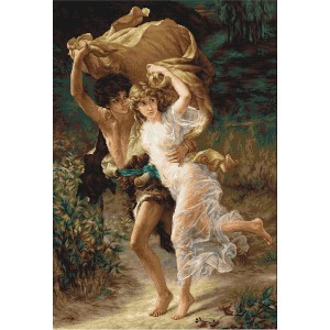 B551 Гроза. Набір для вишивки хрестиком Luca-S