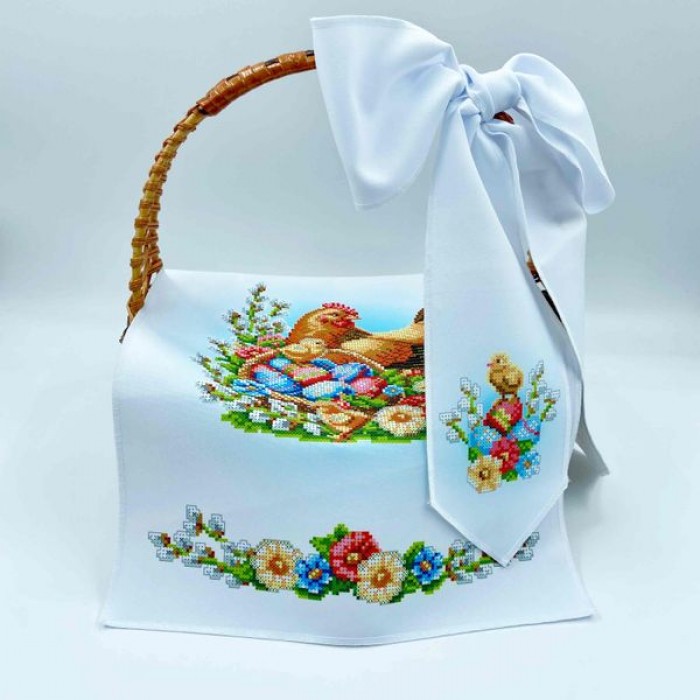Рушник Великодній на кошик РКВ-091 (РКВ-091)